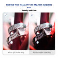 JJC LED Light Guide Ring for Olympus TG-7 TG-6 TG-5 TG-4 TG-3 TG-2 TG-1 Replace Olympus -1 Ring Light Olympus Accessories. 