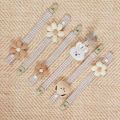 1PCS Cute Bear Baby Pacifier Clip Chain Dummy Holder Soother Pacifier Clips Strap Nipple Holder Infant Feeding Babies Accessorie.