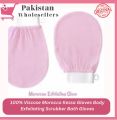 Deep exfoliating gloves - bath gloves- body scrubber and dead skin remover , 100 % original vicose gloveyes. 
