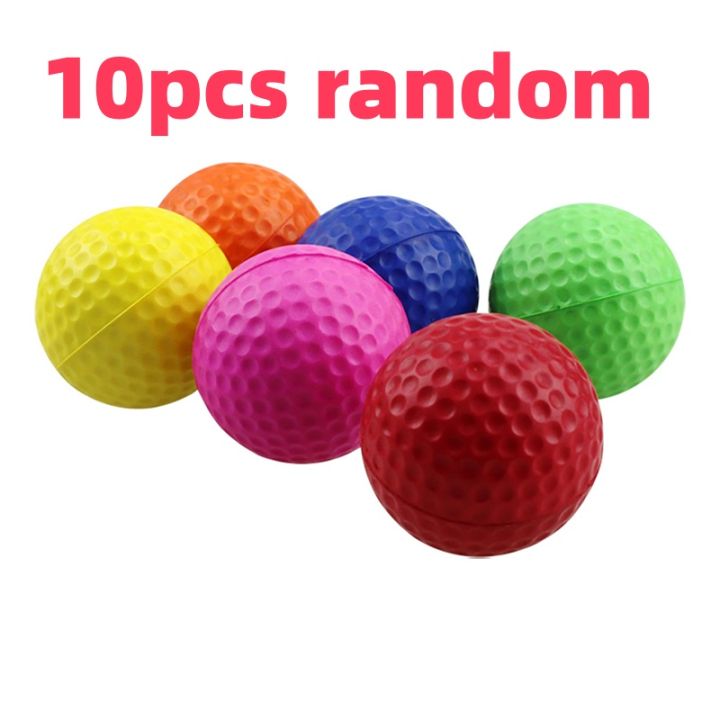 10pcs%20PU%20Foam%20Solid%20Sponge%20Soft%20Indoor%20Golf%20Practice%20Ball%204.2cm%20Children's%20Stress%20Relief%20Kneading%20Toy%20Golf%20Contact%20Accessories%20-%20Image%207