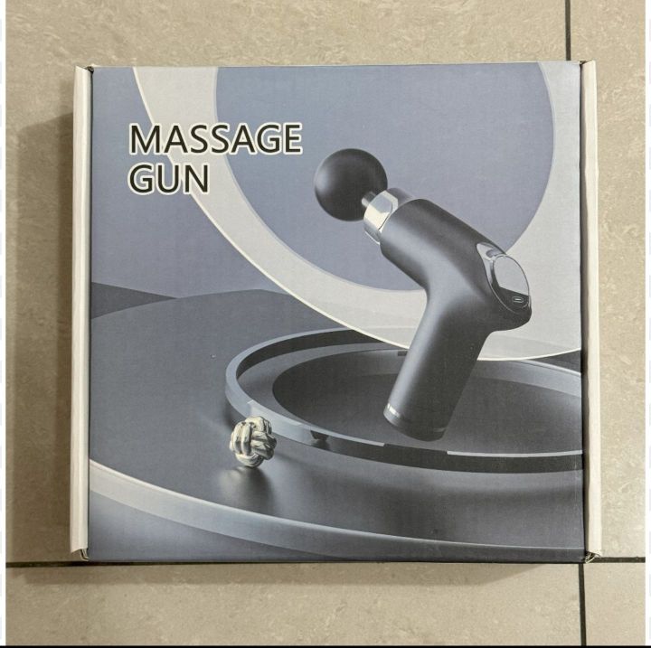 Massage Gun Portable Deep Tissue Percussion Muscle PS-818 4 piece massage