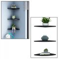 Corner shelve racks wall mounted floating corner racks kitchen racks bathroom shelving customised. 