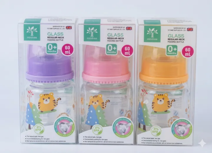Baby%20Feeder%20Apple%20bear%20Feeding%20Glass%20Bottle%20with%20Silicone%20Nipple%20-%2060%20ml%20/120%20ml/%20200%20ml%20-1pc%20(%20Multicolor)%20-%20Image%204