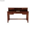 Wallace Computer Table With Drawers (Honey Finish). 