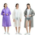 Raincoat High Quality Long Rain coat Lightweight 0.15mm Thick Travel Rain coat for men women.