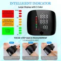 New Touch Screen LED Rechargeable Wrist Blood Pressure Monitor Russian / Arabic / Spanish Voice Broadcast Tonometer BP Monitor. 