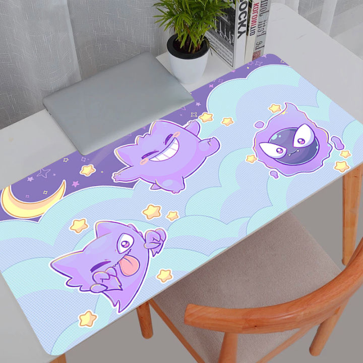 Kawaii%20Mouse%20Pad%20Edge%20White%20Anime%20Cute%20Gabinete%20Gamer%20Computer%20Desk%20Mat%20Keyboard%20Gaming%20Accessories%20P-Pokemons%20G-Gengar%20Mousepad%20-%20Image%203