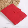 Leather Passport Holder Covers Case Waterproof Travel Credit Card Wallet Cute Passport Book for Women/Men Buckle Passport Cover.