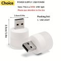 USB LED Night Bulb | Night Bulb | LED Night Light | USB Light | USB Bulb | Night Light | Universal for Laptops, Power banks, Mobile Chargers & Other USB supported port (Pack of 1 & 2). 