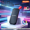 Original E31 1TB Mobile SSD USB 3.1 Type-C External Hard Drive Portable Storage for PS5 Gaming Phone Laptop PC Data Backup.