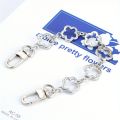 Flower Bag Extender Chain Purse Bag Strap Extender Chain DIY Women Handbag Purse Making Replacement Accessories.