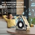 V2 mini wireless Bluetooth speaker, subwoofer dual surround sound, outdoor home portable Bluetooth speaker music player. 
