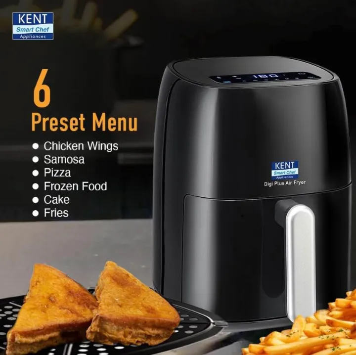 KENT%20Digi%20Plus%20Air%20Fryer%204L%20%7C1300W%20Digital%20Display%20&%20Touch%20Control%20Panel%20%7C%20Black%20Air%20Fryer%20(4%20-%20Image%206
