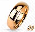 CLASSIC SIMPLE WEDDING BAND RING GOLDEN CHALA FOR BOYS AND GIRLS. 