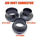 75to60mm 90to75mm 75to60mm Converter 60mm 75mm 90mm Diesel Heater Air Duct Ducting Connector Black For Car Truck VAN Camper.