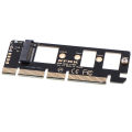 NGFF M Key M.2 NVME AHCI SSD To PCI-E PCI Express 3.0 16x x4 Adapter Riser Card Converter For XP941 SM951 PM951 A110 SSD. 
