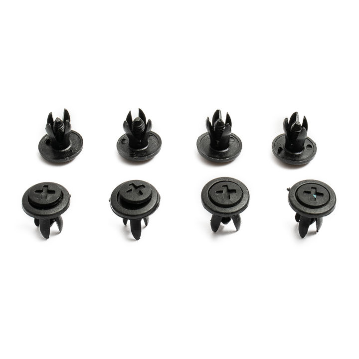 50pcs%206mm%20Plastic%20Rivets%20Black%20Rivet%20Fastener%20Mudguard%20Bumper%20Push%20Pin%20Clip%20For%20Most%20Car%20Models%20Interior%20Accessories%20-%20Image%202