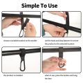 2/3/5pcs Baby Stroller Hook Strollers Accessory Aluminum Alloy Hooks Hook and Loop Fasteners Diaper Bag Hanger Organizer Hook.