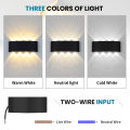 LED Wall Lamp Waterproof IP66 Indoor Outdoor Lamp  Garden Lights for Living Room Hallway Bedroom Decor. 