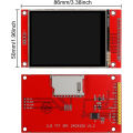 2.8" SPI TFT LCD Display Touch Panel ILI9341 240x320 TFT LCD Touch Screen Shield 5V/3.3V STM32 Display Module SPI Serial. 
