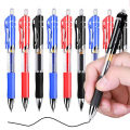 Retractable 0.5mm Red Blue Black Ink Gel Pens Colored Aesthetic Stationery Pen Supplies Ballpoint&Office Pencils Writing School. 