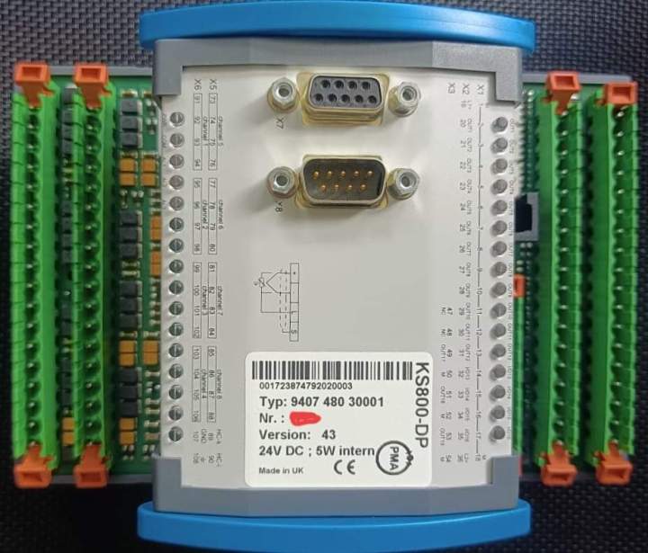 PMA KS800-DP MULTI TEMPERATURECONTROLLER - 9407 480 30001 USED