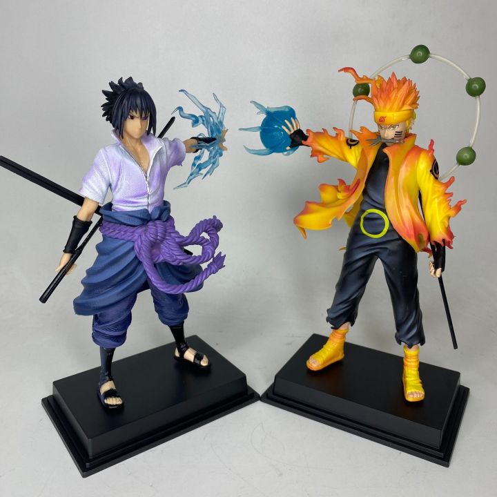 Naruto%20AK%20Uzumaki%20AK%20Sasuke%20Anime%20Figure%20GK%20Double%20Head%20Carving%20Collectible%20Decor%20Desktop%20Ornament%20Statue%20Model%20Toy%20-%20Image%206