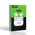 Oraimo Airpods-Pro Wireless Earbuds with ENC, Bluetooth 5.0, Type-C Charging, 20h Battery, Active Noise Cancelling - White. 