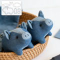 YOMDID 1pc Adorable Pig Sewing Quilting Soft Template DIY Pig Pattern PET Quilting Template, Pattern Transfer Tool.