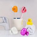 10/4/2PCS Travel Toothbrush Head Covers Toothbrush Protector Cap Brush Pod Case Protective Portable Plastic Clip for Household.
