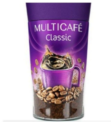 multi cafe classic instant coffee 25 cups 50gram BB
