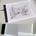 A4 Children Drawing Board 3 level Adjustable Brightness non-dimmable LED Drawing Copying Table Transparent Copying Table.