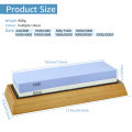 Sharpening Stone Knife Sharpener Professional Whetstone Dual Side Set Grinding Shapner Kitchen Accessories Tools 1000 6000# Grit.
