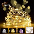 10 20 30 LED 1M 2M 3M Cork Shaped Silver Copper Wire String Fairy Light Wine Bottle for Glass Craft Christmas DIY Party Decor. 