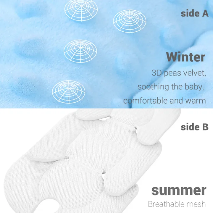 Four%20Seasons%20Baby%20Stroller%20Cushion%20Infant%20Car%20Seat%20Insert%20Stroller%20Pad%20General%20Thermal%20Mattress%20Mesh%20Breathable%202%20Side%20Available%20-%20Image%204