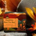 Roasted Dandelion Root Tea | Caffeine-Free Herbal Detox | Supports Digestion, Reduces Puffiness & Water Weight, Promotes Wellness | 20 Tagless Tea Bags. 