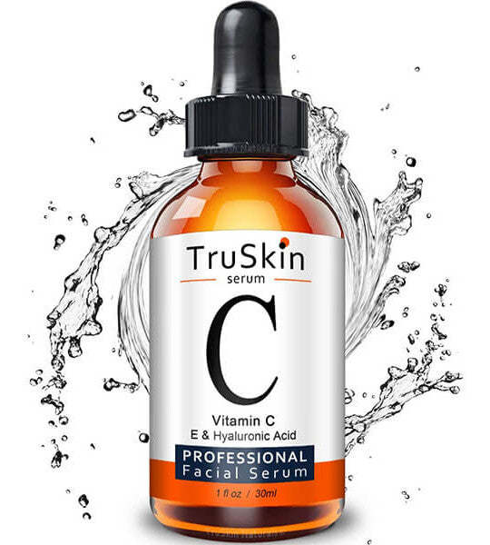 Face Serum Tru Skin Vitamin C Topical Facial Serum with Hyaluronic Acid 30ml