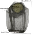 Fishing Anti Mosquito Insect Hat Fishing Hat Bug Mesh Head Net Face Protector Camping Sunshade Hats Outdoor Travel Camping. 