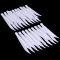 20pcs Disposable Tweezers Plastic Medical Small Beads Forceps For Crafts DIY Jewelry Making Random Color Wholesale. 