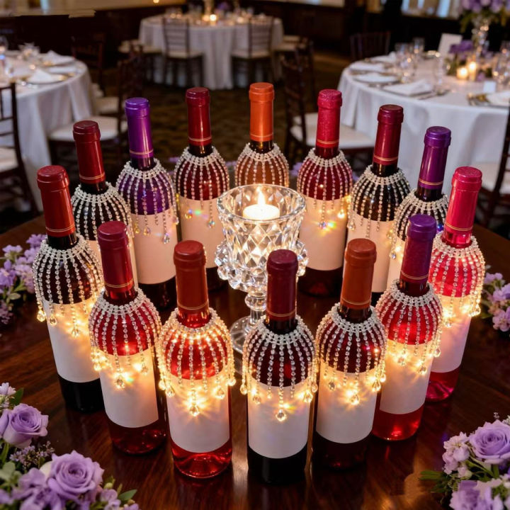 Crystal%20Fringe%20Bottle%20Cover,%20for%20Wedding,%20Birthday,%20Valentine's%20Day,%20Party%20Table%20Centerpieces,%20with%20Champagne,%20Sherry,%20Port%20Wine%20Bottle%20-%20Image%203