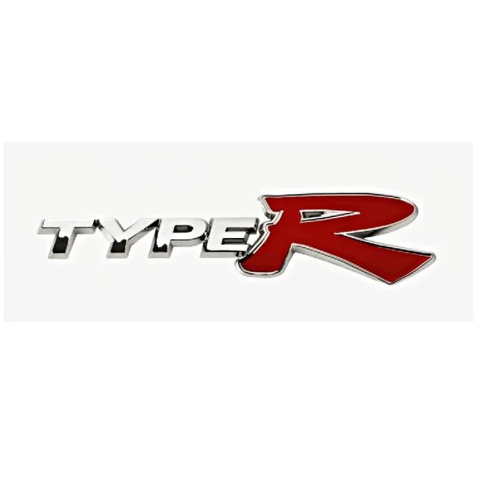 Monogram Emblems TYPE R Honda Civic Racing logo Emblems