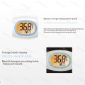 Silicone Fast 8S Thermometer for Fever Digital Infrared Basal Body Thermometer Oral Armpit Rectal Temperature LED Display.