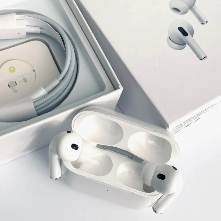Airpods%20Pro%202%20Gen%20Active%20Noise%20Reduction%20Support%20Wireless%20Charging%20Case%20Powerful%20Deep%20Bass%20Balanced%20Sound%20-%20Image%202
