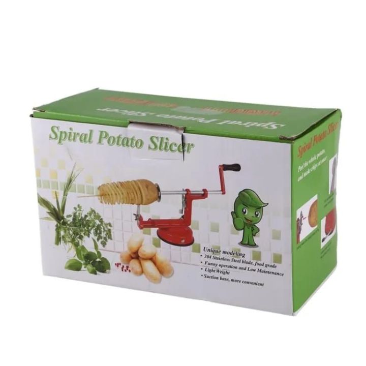 Potato Chips Maker, Manual spiral potato chips twister slicer cutter tornado twist machine