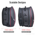 Motorcycle Tail Bag Black Motorbike Waterproof Tail Travel Rider Luggage Rear Back Seat Bag Large Capacity Saddle Bag.