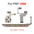 YuXi Replacement For PSP 1000 2000 3000 Left Right Buttons Function Start Home Volume PCB Keypad L R Flex Cable Repair Parts. 
