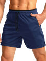 2026 New Men's Quick Dry Running Shorts with Zipper Pockets, 5" Athletic Workout Shorts for Gym Fitness Training Jogging. 