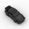 MOC-Black Bird (930) Turbo 355PCS racing sports car Vehicle Racer Building Blocks Brick Creative Garage Toys.