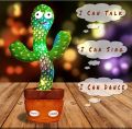 Dancing Cactus Toy with Rechargeable Music, Singing, Talking, Lightning, Wrist Toy - Fun Talkback Toy for Kids - High Quality /cactus toy/cactus plant/cactus dancing toy/cactus toy talking/cactus toy low Priced / children / toys / baby toy. 