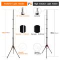 Fosoto FT-195 1/4 Screw Folding Light Tripod Stand For Photo Studio Photographic Lighting Softbox Video Flash Umbrellas Ring Lig. 